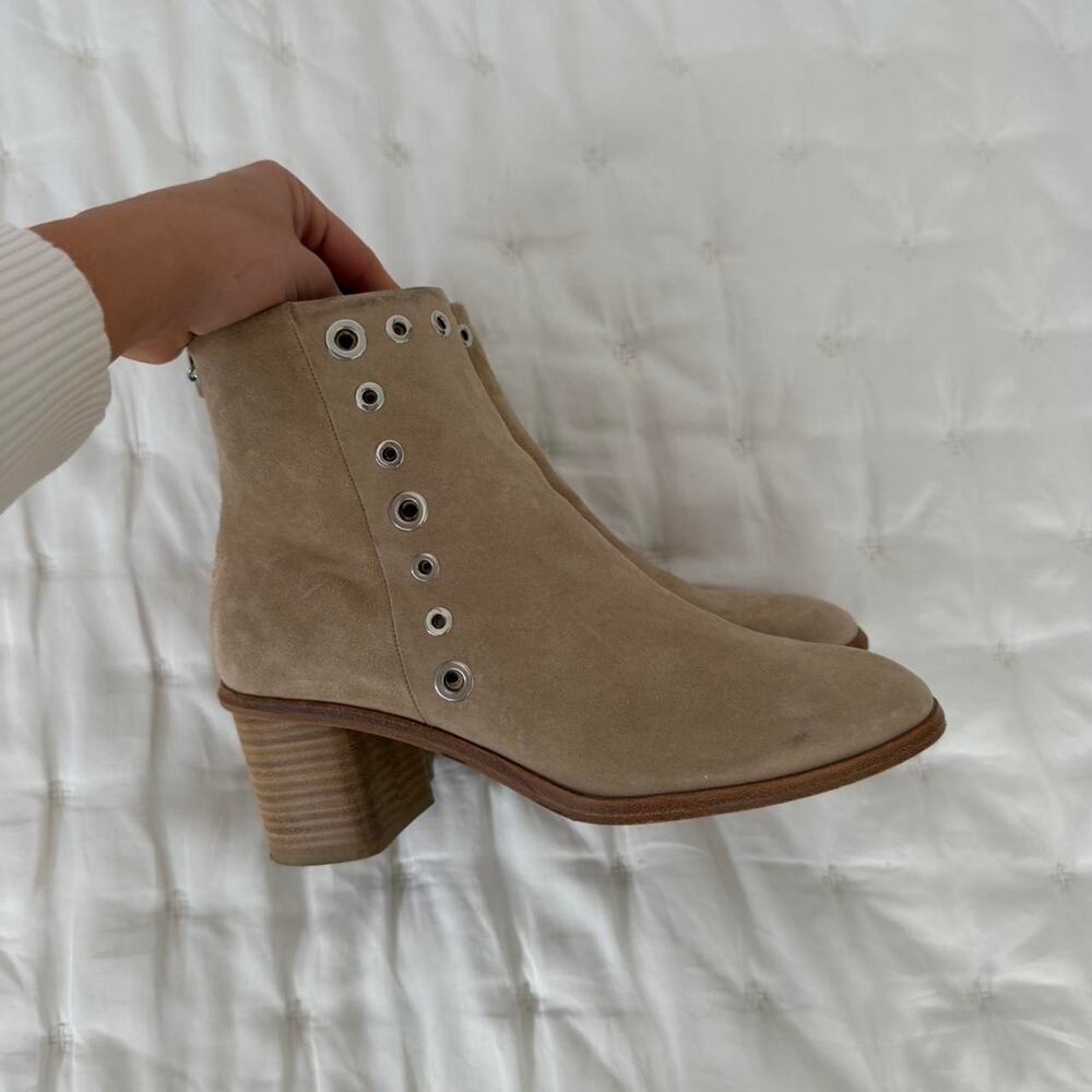 Rag & Bone Tan Suede Willow Boot - Size 37